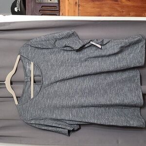 NWT Talbots Woman Shirt Cotton/Poly Black/White Keyhole Back Size 2X